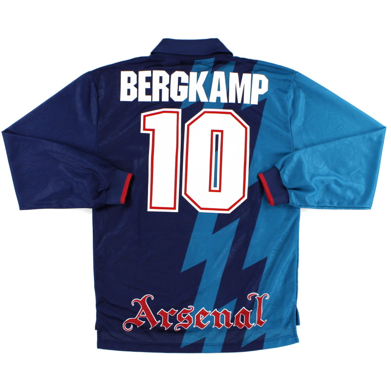 1995-96 Arsenal Away Shirt Bergkamp