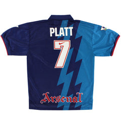 1995-96 Arsenal Away Shirt Platt