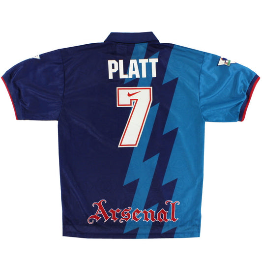 1995-96 Arsenal Away Shirt Platt