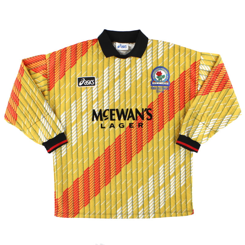 1995-96 Blackburn 'Champions' Goalkeeper Shirt