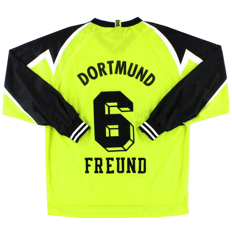 1995-96 Borussia Dortmund Home Shirt Freund