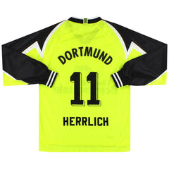 1995-96 Borussia Dortmund Home Shirt Herrlich