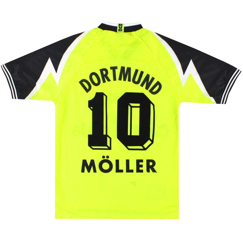 1995-96 Borussia Dortmund Home Shirt Moller