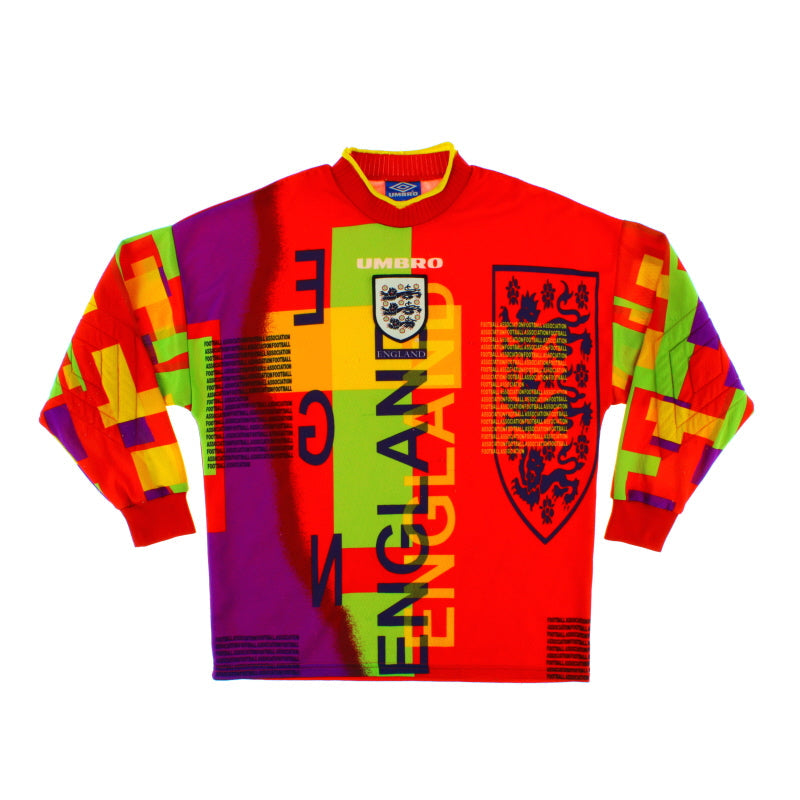 1995-96 England Goalkeeper Shirt