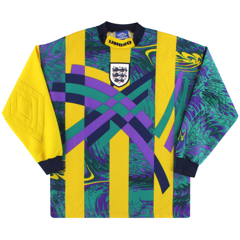 1995-96 England Goalkeeper Shirt