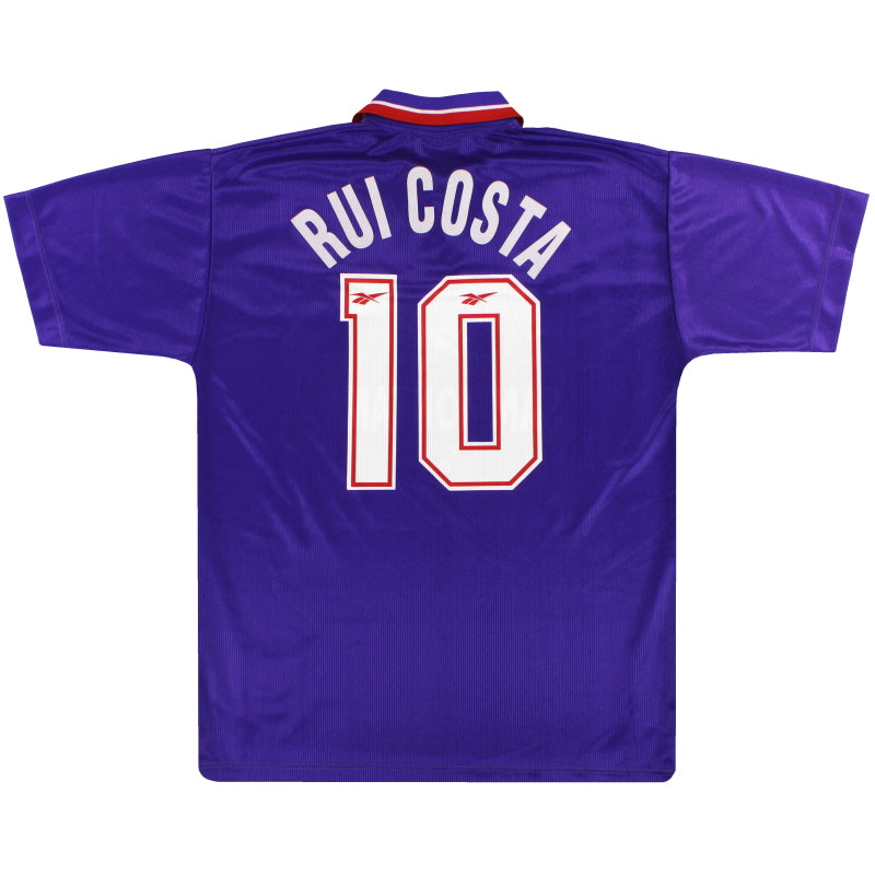 1995-96 Fiorentina Home Shirt Rui Costa