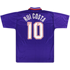 1995-96 Fiorentina Home Shirt Rui Costa