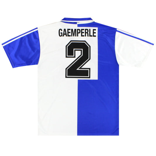 1995-96 Grasshoppers Home Shirt Gaemperle