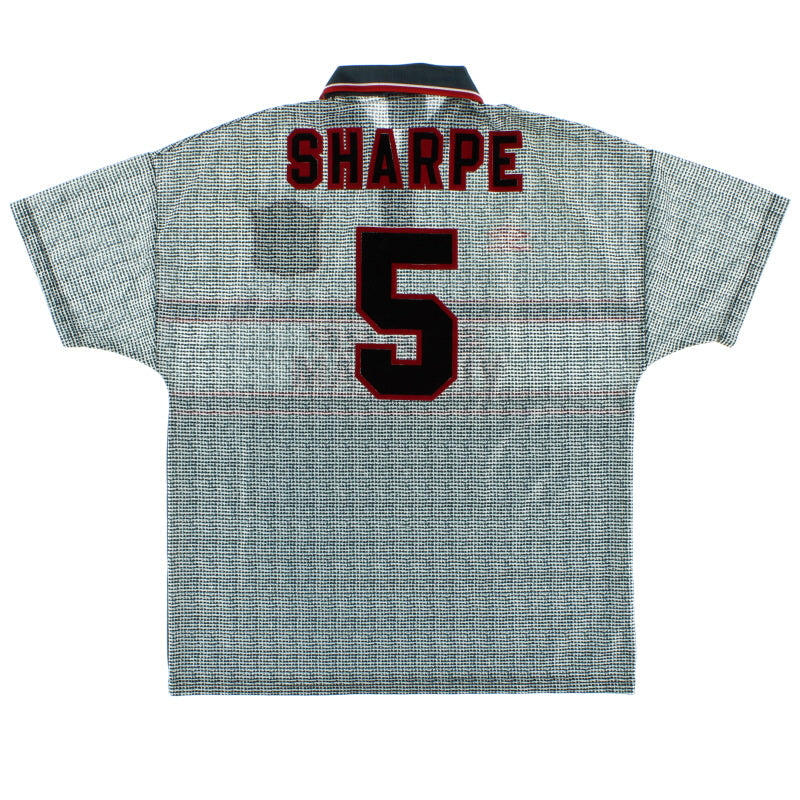 1995-96 Manchester United Away Shirt Sharpe