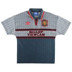 1995-96 Manchester United Away Shirt Cole