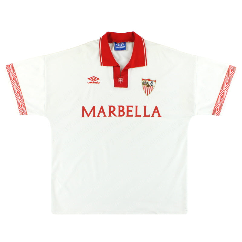 1995-96 Sevilla Home Shirt