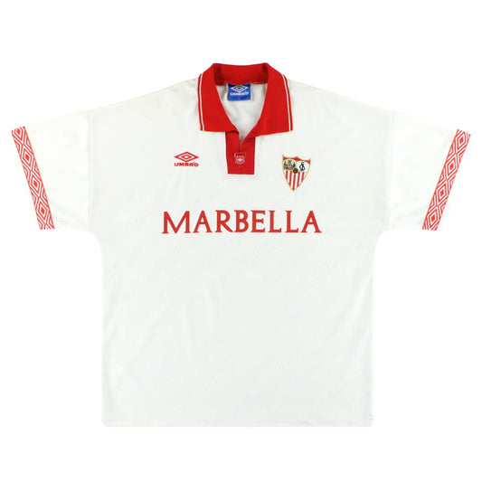 1995-96 Sevilla Home Shirt