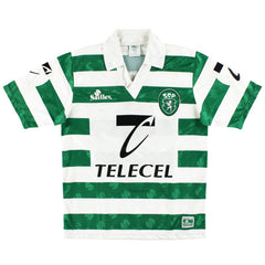1995-96 Sporting Lisbon Saillev Home Shirt
