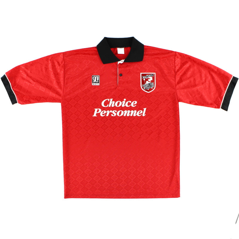 1995-96 Walsall Home Shirt