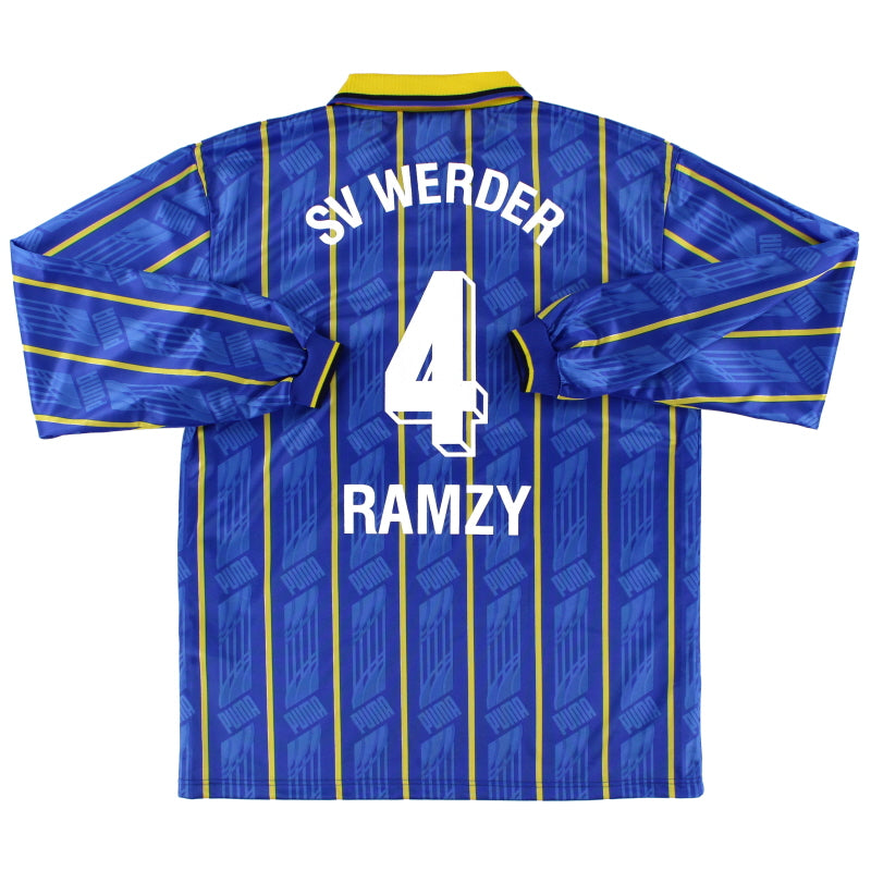 1995-96 Werder Bremen Away Shirt Ramzy