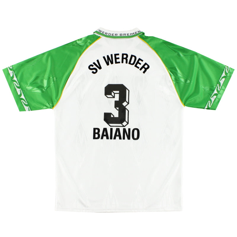 1995-96 Werder Bremen Home Shirt Baiano