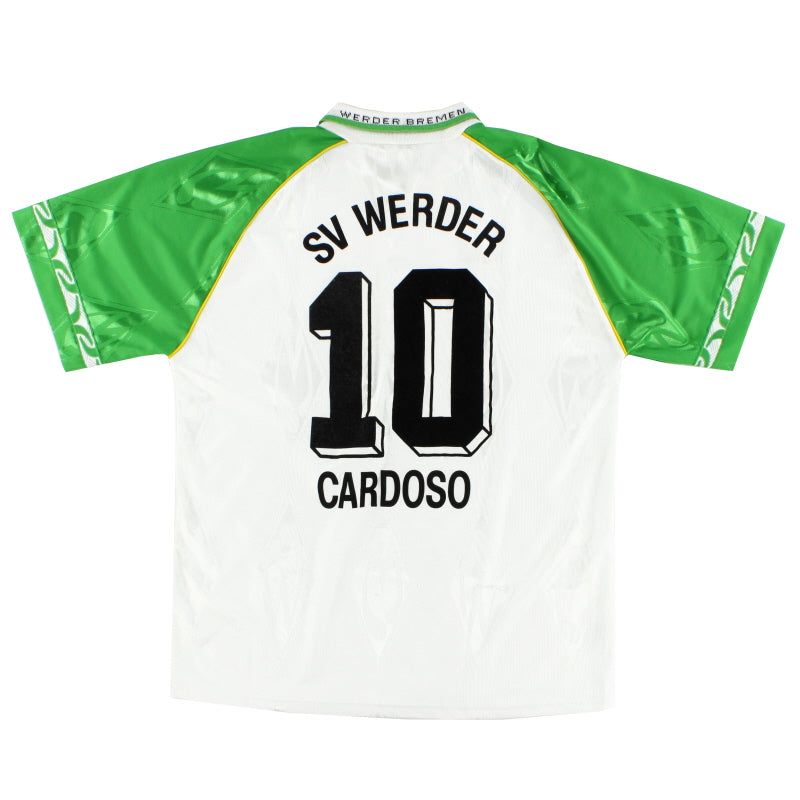 1995-96 Werder Bremen Home Shirt Cardoso