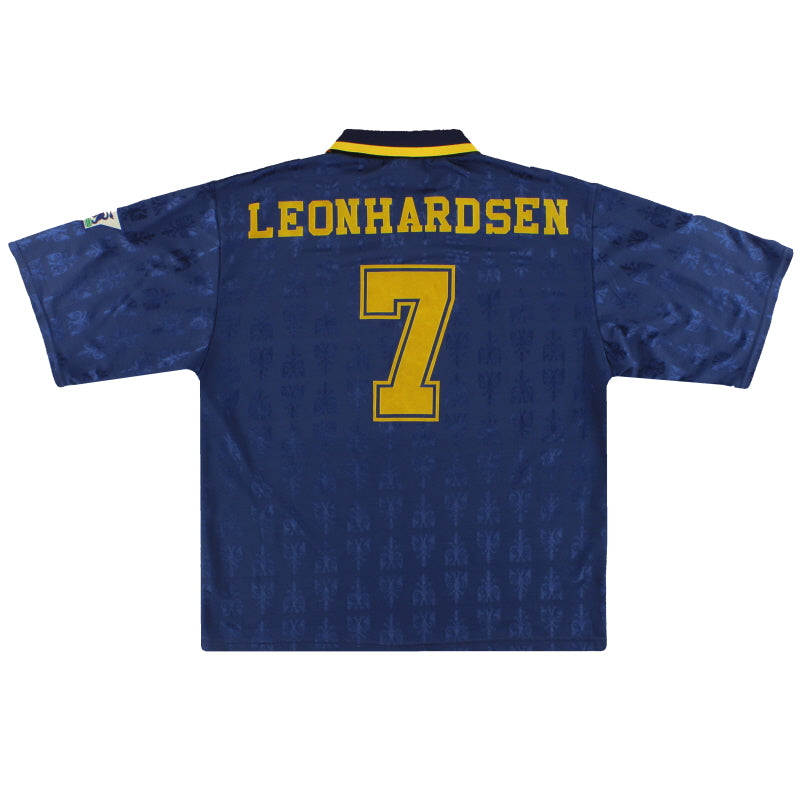 1995-96 Wimbledon Home Shirt Leonhardsen