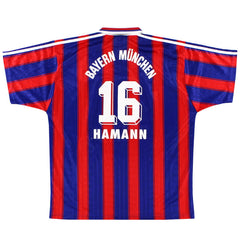 1995-97 Bayern Munich Home Shirt Hamann