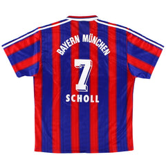 1995-97 Bayern Munich Home Shirt Scholl