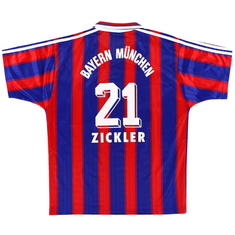 1995-97 Bayern Munich Home Shirt Zickler