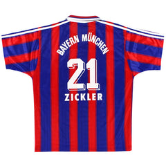 1995-97 Bayern Munich Home Shirt Zickler