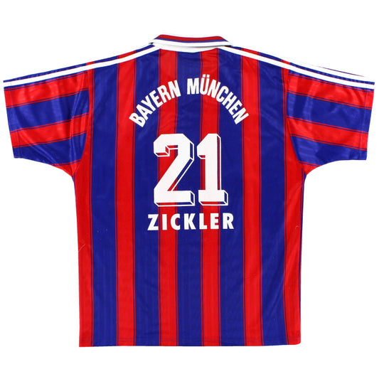 1995-97 Bayern Munich Home Shirt Zickler