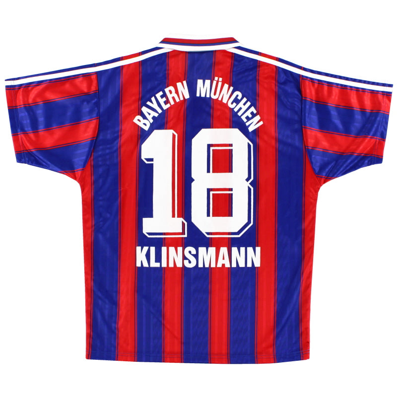 1995-97 Bayern Munich Home Shirt Klinsmann