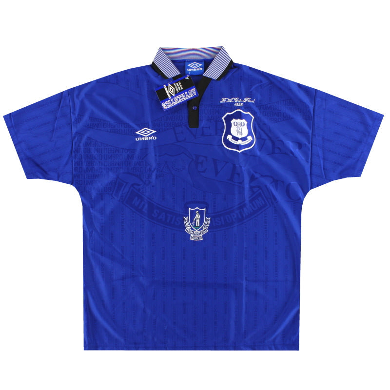 1995-97 Home Farm Everton Home Shirt 'FA Cup Final'