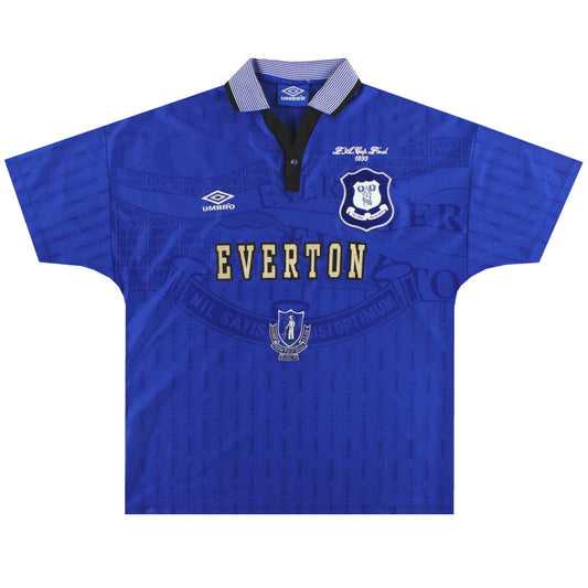 1995-97 Home Farm Everton 'FA Cup Final' Home Shirt