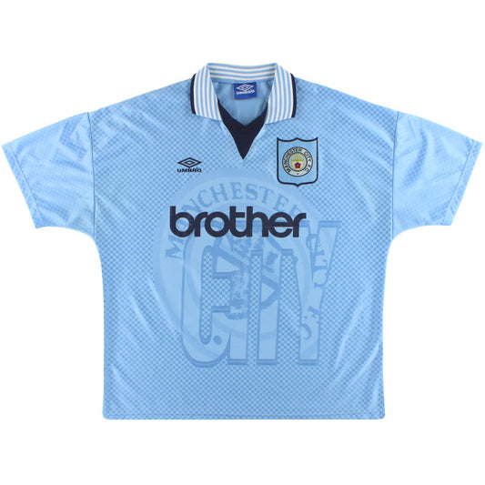 1995-97 Manchester City Home Shirt