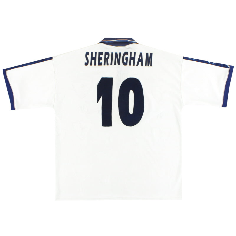 1995-97 Tottenham Home Shirt Sheringham