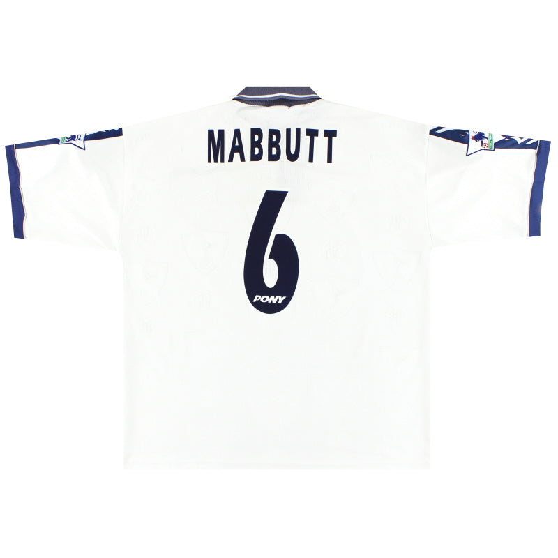 1995-97 Tottenham Home Shirt Mabbutt
