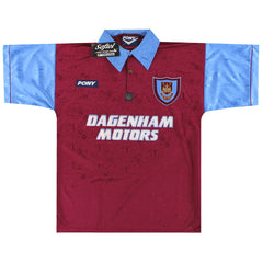 1995-97 West Ham Centenary Home Shirt