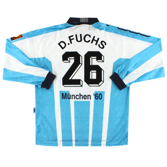 1996-97 1860 Munich Home Shirt D.Fuchs