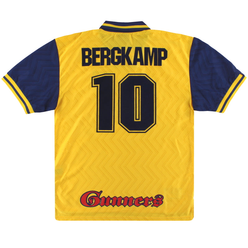 1996-97 Arsenal Away Shirt Bergkamp