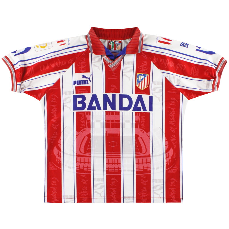 1996-97 Atletico Madrid Home Shirt