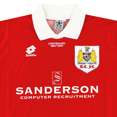 1996-97 Bristol City Centenary Home Shirt