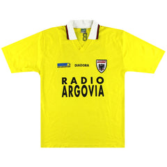 1996-97 FC Aarau Away Shirt Viceconte C.