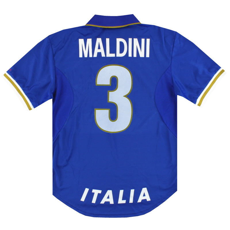 1996-97 Italy Home Shirt Maldini