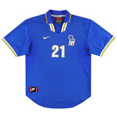 1996-97 Italy Home Shirt Zola