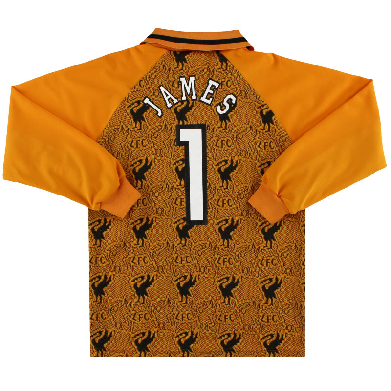 1996-97 Liverpool Goalkeeper Shirt James