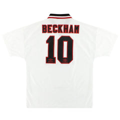 1996-97 Manchester United Away Shirt Beckham