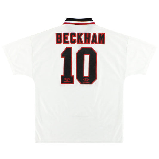 1996-97 Manchester United Away Shirt Beckham