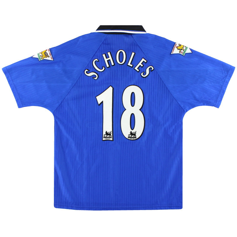 1996-97 Manchester United Third Shirt Scholes