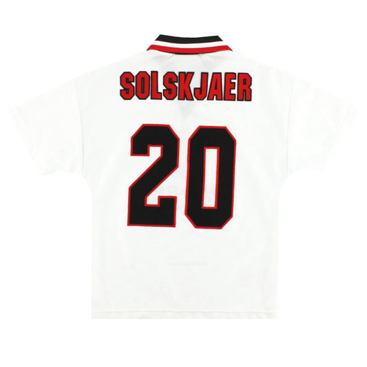 1996-97 Manchester United Away Shirt Solskjaer