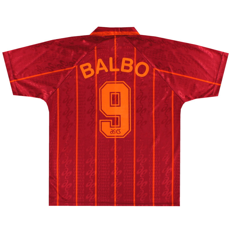 1996-97 Roma Home Shirt Balbo