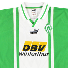 1996-97 Werder Bremen Home Shirt Herzog
