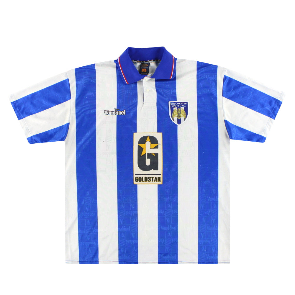 1996-97 Colchester United Vandanel Home Shirt