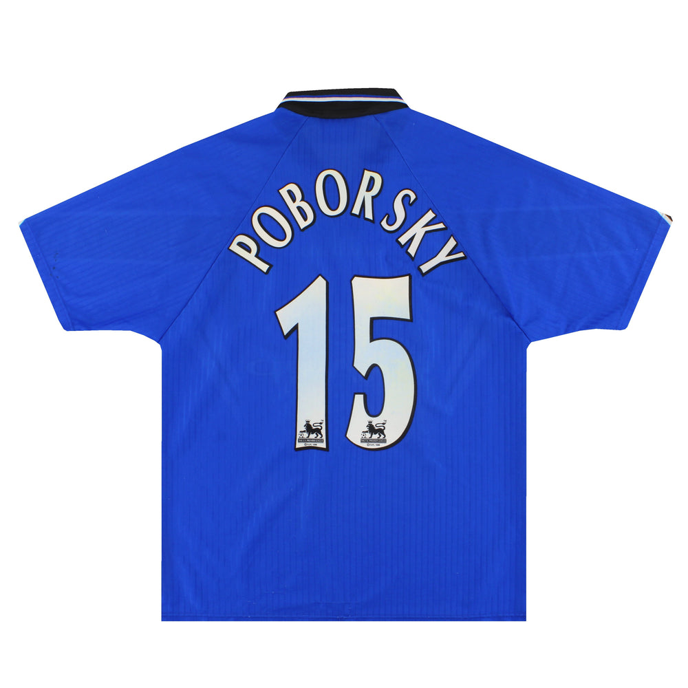 1996-97 Manchester United Third Shirt Poborsky